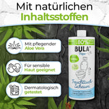Sticlă de rezervă BULA® Popo (750 ml) DOAR PENTRU REUMPLEREA sticlelor noastre de 150 ml și 50 ml! | Înlocuiește până la 1.000 de șervețele! | Cu ingrediente de origine naturală