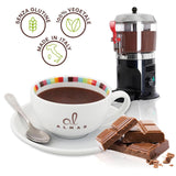 Ciocolată caldă italiană Cortina TART BITTER CHOCOLATE, 15 plicuri X 30 grame Cacao si Ciocolata Calda Naty Shop