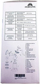 Mobiclinic ®, Pompă de sân manuală, marcă europeană, mâner ergonomic Accesorii Hrana si Alaptare Bebe Naty Shop