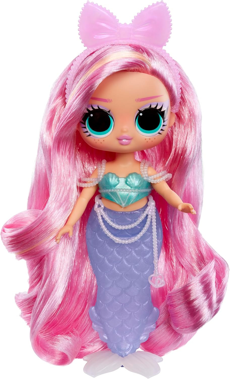 L.O.L. Surprise! Tweens - Sirena Lola Waves - păpușă la modă cu coadă care își schimbă culoarea, aripioară mobilă și accesorii frumoase - jucărie pentru copii și colecționari de la 4 ani Papusi Naty Shop Lola Waves