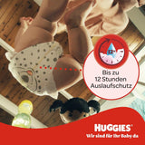 Scutece Huggies pentru bebeluși Little Movers, design Disney, mărimea 3, 168 bucăți (3 x 56), cutie lunară