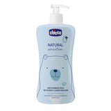 CHICCO NATURAL SENSATION - ȘAMPON ȘI BAIE PENTRU COPII - FĂRĂ BĂUTURĂ, 200 ML Copii - Baie si Skincare Naty Shop 500 Ml (1 pachet)