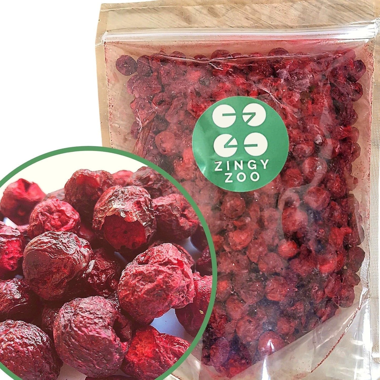Cireșe liofilizate | Cireșe acre uscate | Fructe liofilizate | Fructe uscate liofilizate | Fructe liofilizate Cireșe uscate | Fur Smoothie Fructe liofilizate (90g) Produse deshidratate Naty Shop 300 G (1 pachet)