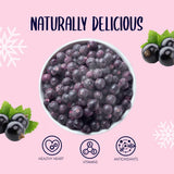 Coacăze negre liofilizate 250g - Fructe liofilizate - Fructe uscate liofilizate - Coacăze negre uscate pentru coacere, muesli, decorarea prăjiturilor, deserturi Produse deshidratate Naty Shop
