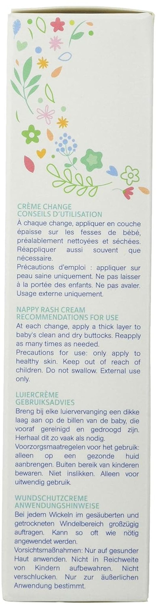 Cremă de schimb, fără parfum, de la naștere, 75 ml Copii - Baie si Skincare Naty Shop