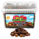 Curmale uscate Bite & Delight - Întregi, uscate și naturale - Dulci aromate - Delicioase și suculente - Gustare de fructe gata de consum - Vegană - Fără zahăr adăugat - 1250g Produse deshidratate Naty Shop 1000 Ml