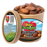 Curmale uscate Bite & Delight - Întregi, uscate și naturale - Dulci aromate - Delicioase și suculente - Gustare de fructe gata de consum - Vegană - Fără zahăr adăugat - 1250g Produse deshidratate Naty Shop 750 Ml