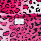 Home Must Haves Pătură de pat Queen/King Zebra Giraffe Safari Animal Print, pentru toate anotimpurile, foarte moale, caldă, pentru canapea, canapea, aruncare, plapumă, dimensiune pat, roz, poliester, leopard roz Plapumi si pilote Naty Shop