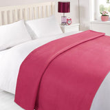 DREAMSCENE arunca pătură, cuvertură de pat, fuchsia Paturi si Cuverturi Besuche den DREAMSCENE-Store Roz aprins 120 X 150 Cm