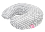 Pernă de alăptare ergonomică, Oeko-Tex Standard 100, bej Accesorii Hrana si Alaptare Bebe Naty Shop Gri
