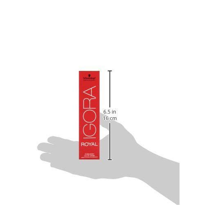 Schwarzkopf IGORA Royal Premium Hair Colour 4-0 maro mediu, 1 pachet (1 x 60 g) Vopsea pentru par Naty Shop