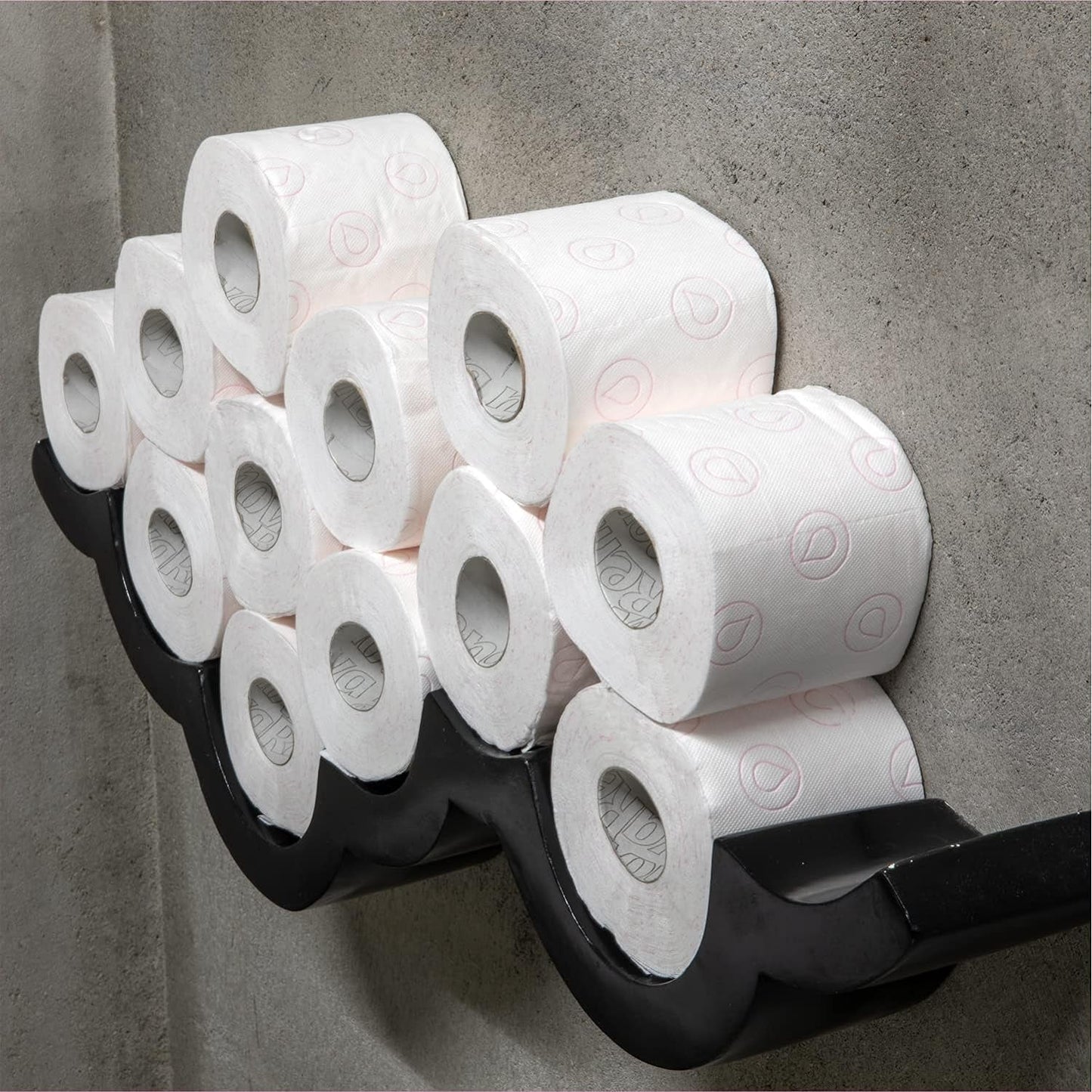 Hârtie igienică Renova 4 straturi albă decorată parfumată - 12 role rolă Blanco Decorado Perfumado