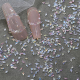 50 de piese mici zirconiu romb sclipici pietre unghii brelocuri culori mixte strasuri sclipitoare farmece unghii mini romb unghii cristale unghii diamante strasuri unghii farmece accesorii unghii nail art