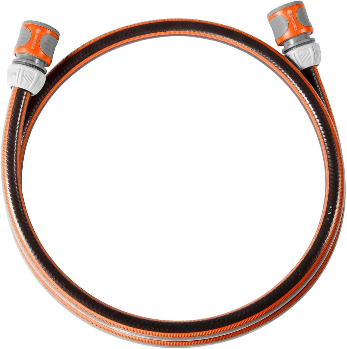 Set de conectare Gardena Classic 13 mm (1/2 inch), 1,5 m: Adaptor furtun pentru conectarea rolei de furtun, furtun cu componente de sistem, 22 bar (18011-20)