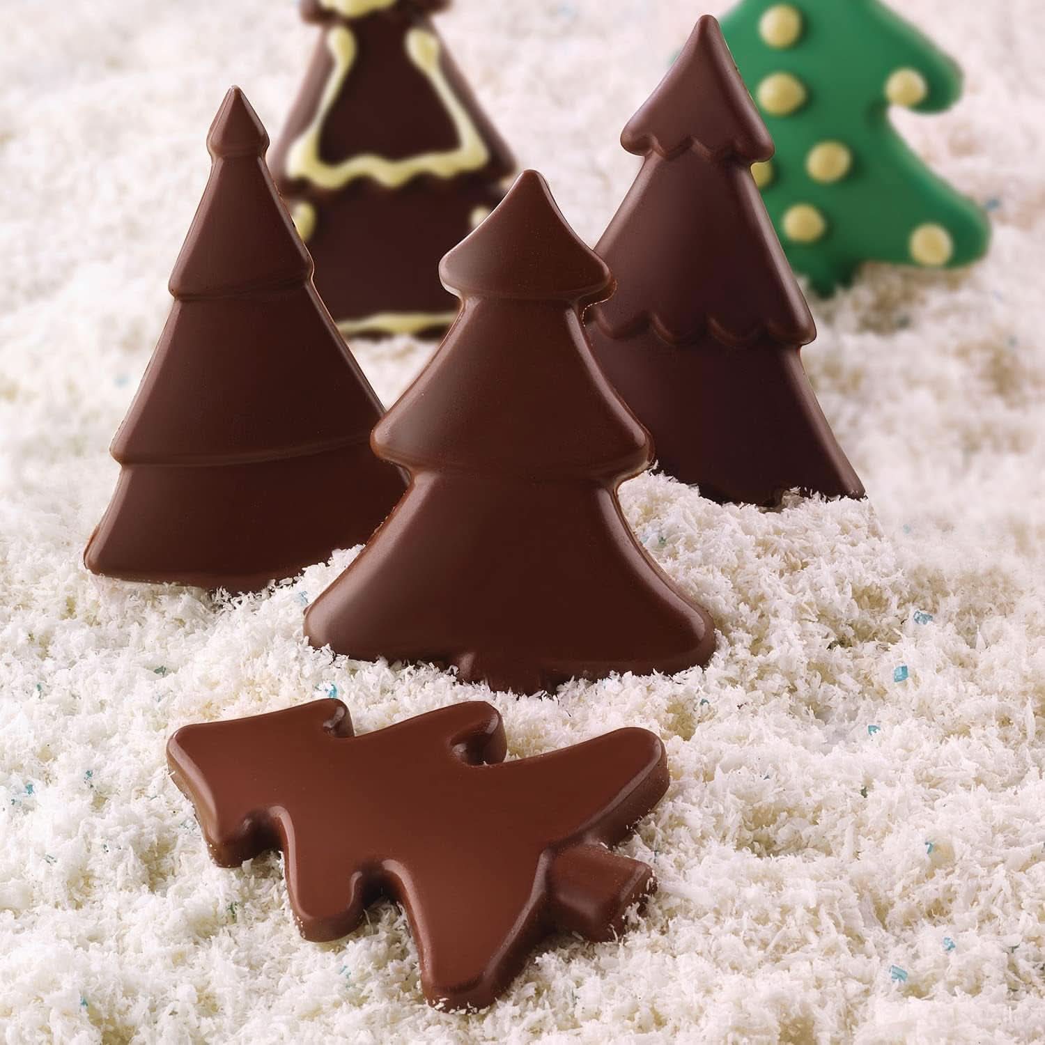 Silikomart 22.146.77.0065, pentru ciocolata, "Choco Pine" Bucatarie Naty Shop