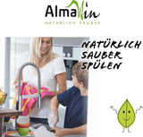 Almawin eco, praf de spălat vase 2,8kg, 112 spalari, dozabil pentru diferite cantități de vase Naty Shop
