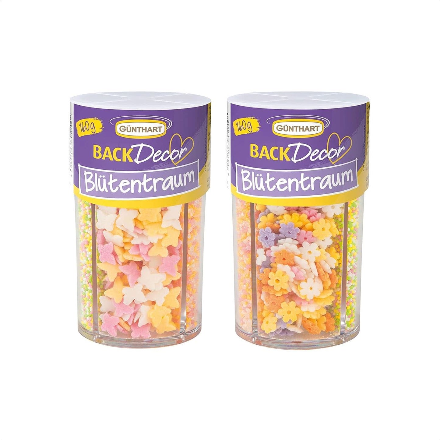 Günthart, sprinkles, 160 grame Naty Shop Vis cu flori