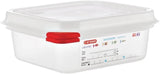 03350 PP Recipient pentru alimente GN cu capac, 1,1 l, 65 mm (4 bucăți) Cutii depozitare alimente Naty Shop 65 X 176 X 162mm
