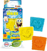 INKEE Spongebob, bomba de baie pentru copii cu surpriză, Spongebob Squarepants de colecționat, 80 grame Naty Shop Set 3 bombe de baie Spongebob
