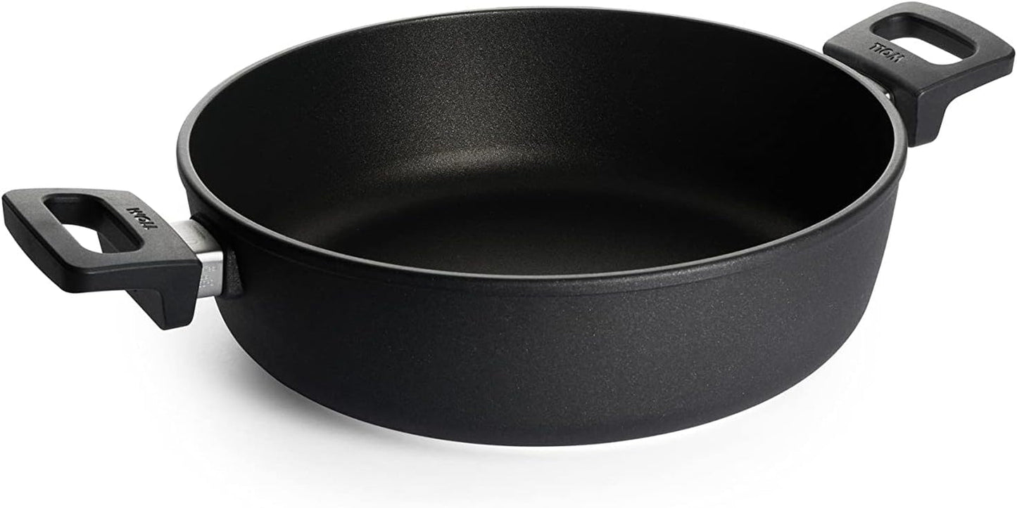 Woll Nowo Titanium Kasserolle - Induktiv -, Ø 32 Cm, 8 Cm Hoch, 5.5 Liter, Mit 2 Seitengriffen - Geeignet Für Alle Herdarten Matrite si tavi pentru copt Naty Shop 4 Liter