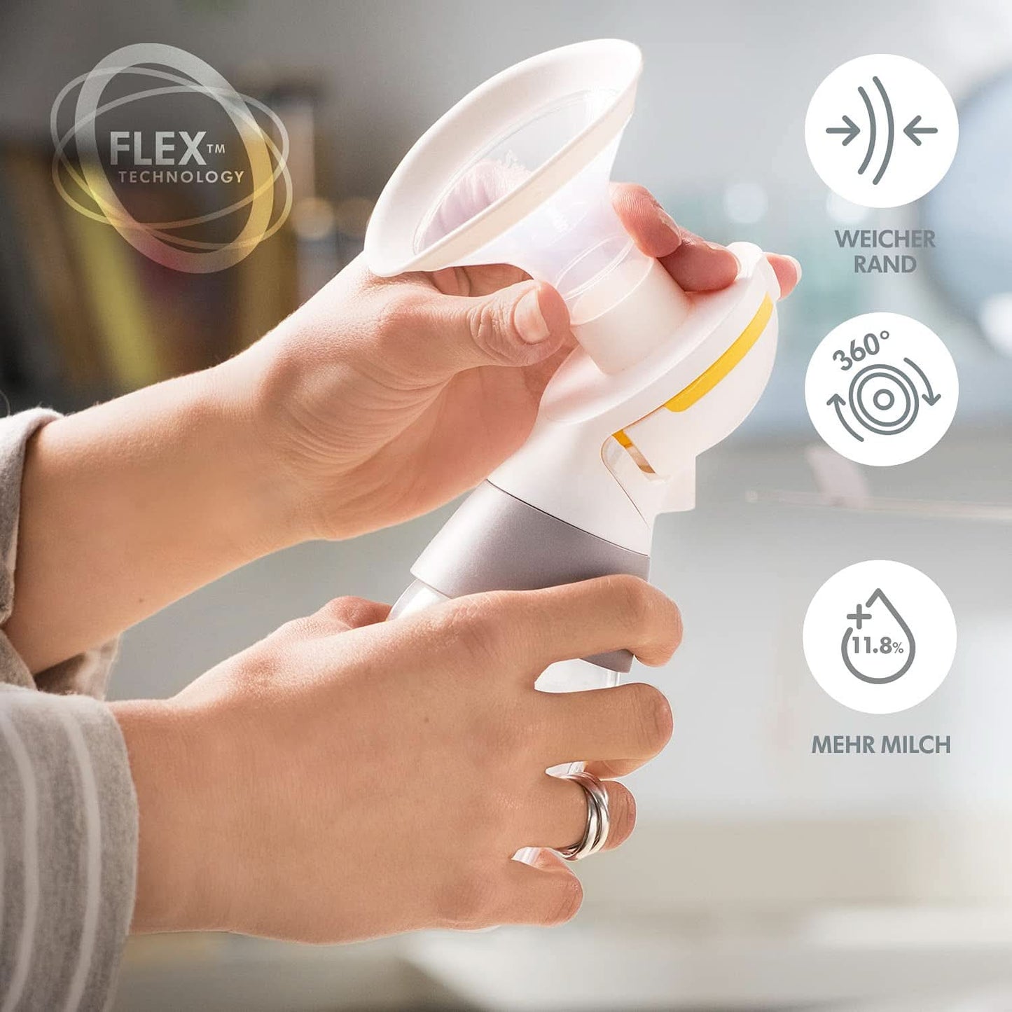 Pompa electrică dublă Medela Swing Maxi - reîncărcabilă prin USB Accesorii Hrana si Alaptare Bebe Naty Shop