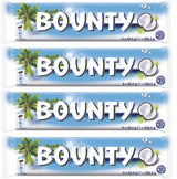 Batoane de ciocolată Bounty | Nucă de cocos și ciocolată | Diverse dimensiuni de ambalaj