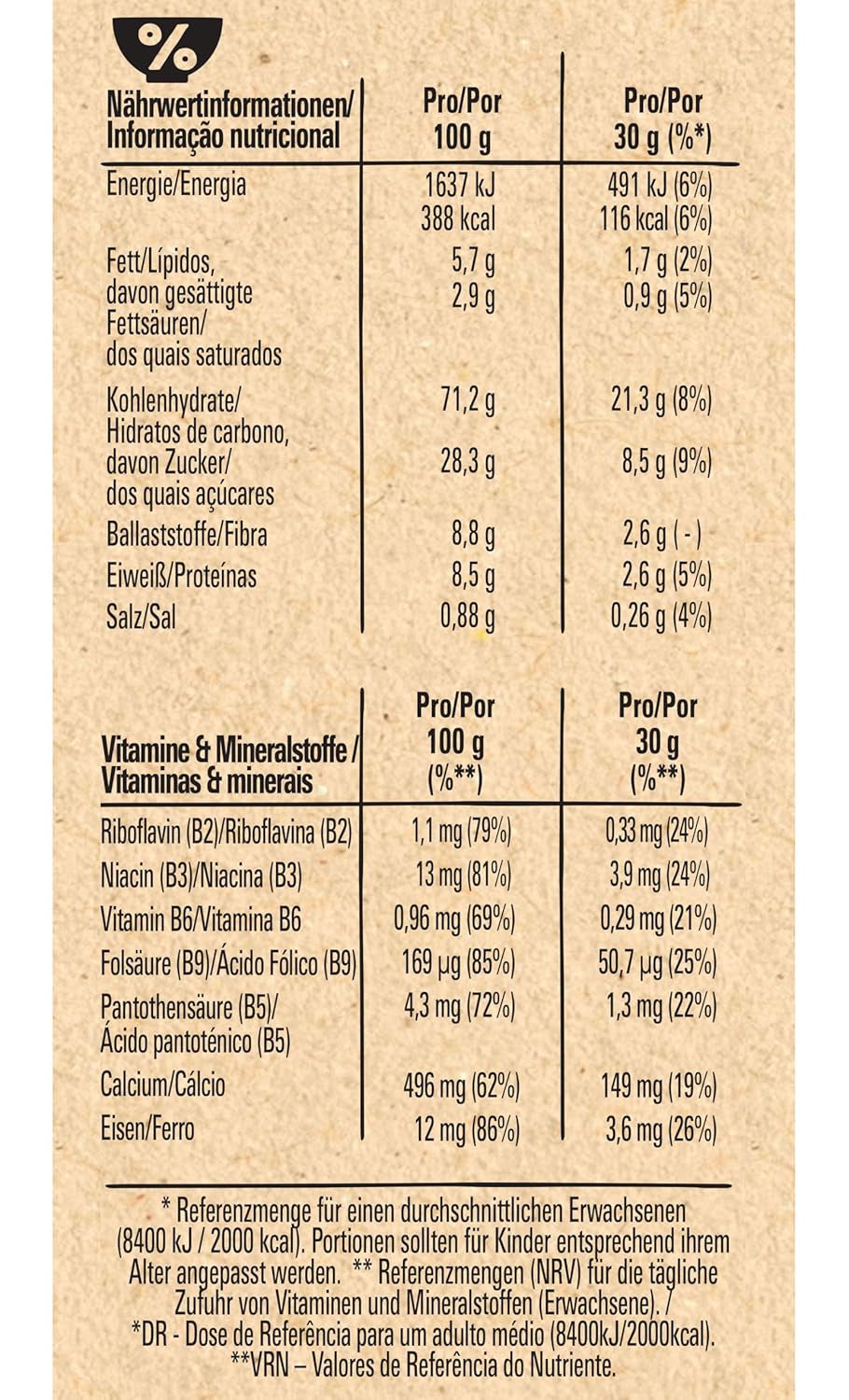 Nestlé CLUSTERS Chocolate, Cereale făcute cu 59% cereale integrale, cu ciocolată și migdale, conține vitamine, calciu și fier, 1 pachet (1 x 330g)