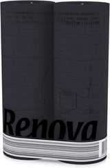 Hârtie igienică Renova Black Label de culoare neagră ( 6 role )