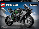 Motocicletă LEGO Technic Kawasaki Ninja H2R, cadou pentru copii și adulți pentru zile de naștere, decorare, jucărie, model pentru băieți și fete cu vârsta de 10+ 42170 Seturi de constructie Besuche den LEGO-Store