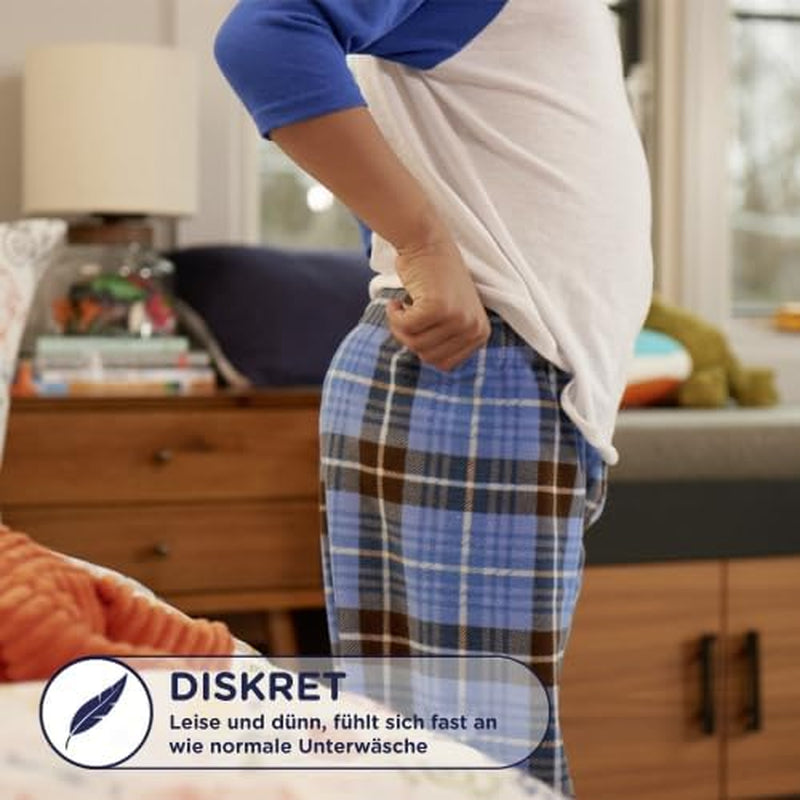 Scutece Huggies DryNites foarte absorbante pentru noapte, pentru fete 4-7 ani, 4 x 16 scutece-chiloți (64 bucăți), pachet lunar