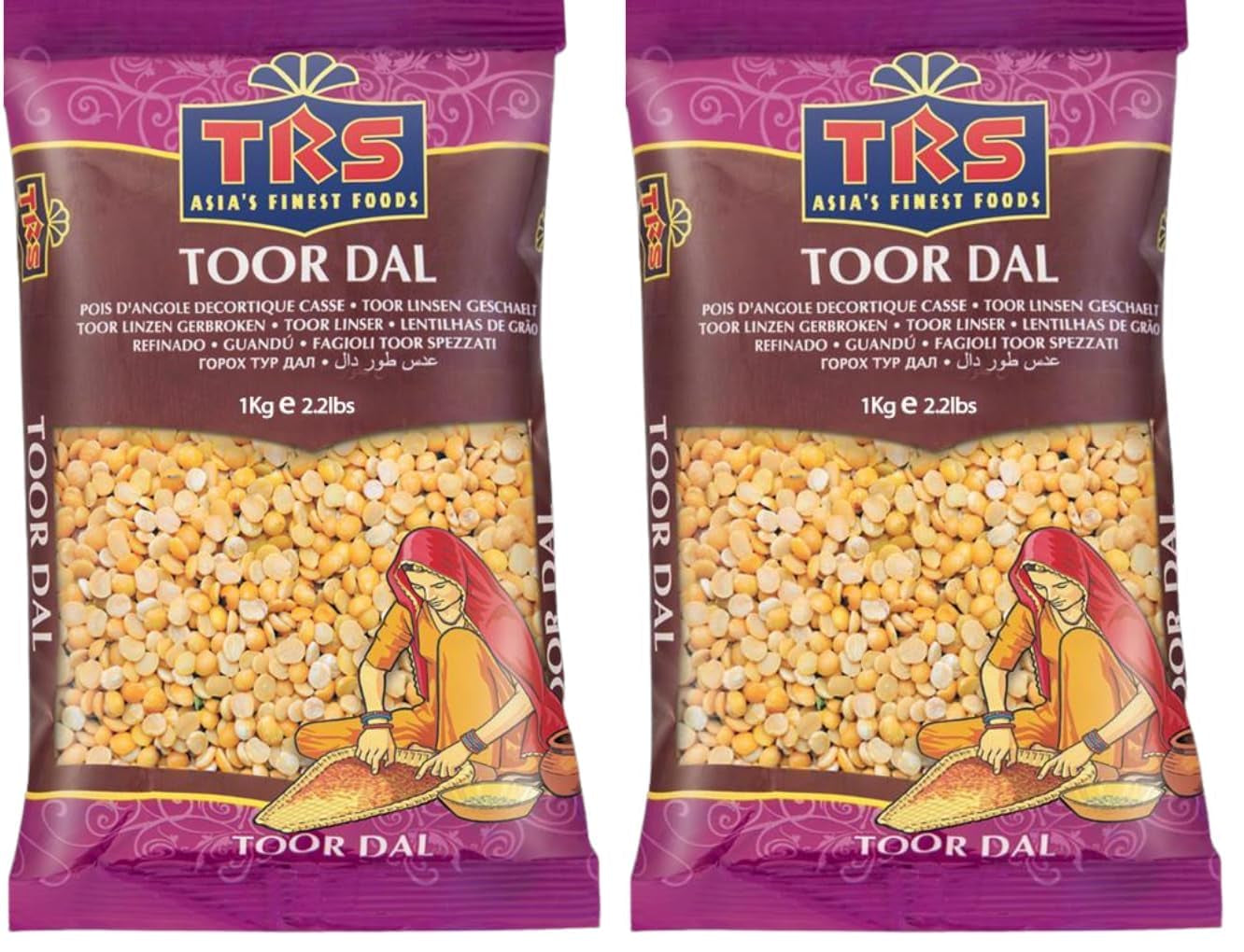 TRS - Toor Dall (Natural) - (1 X 1 KG)