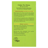 Ceai verde organic cu lămâie, 20 pliculețe, 40 g