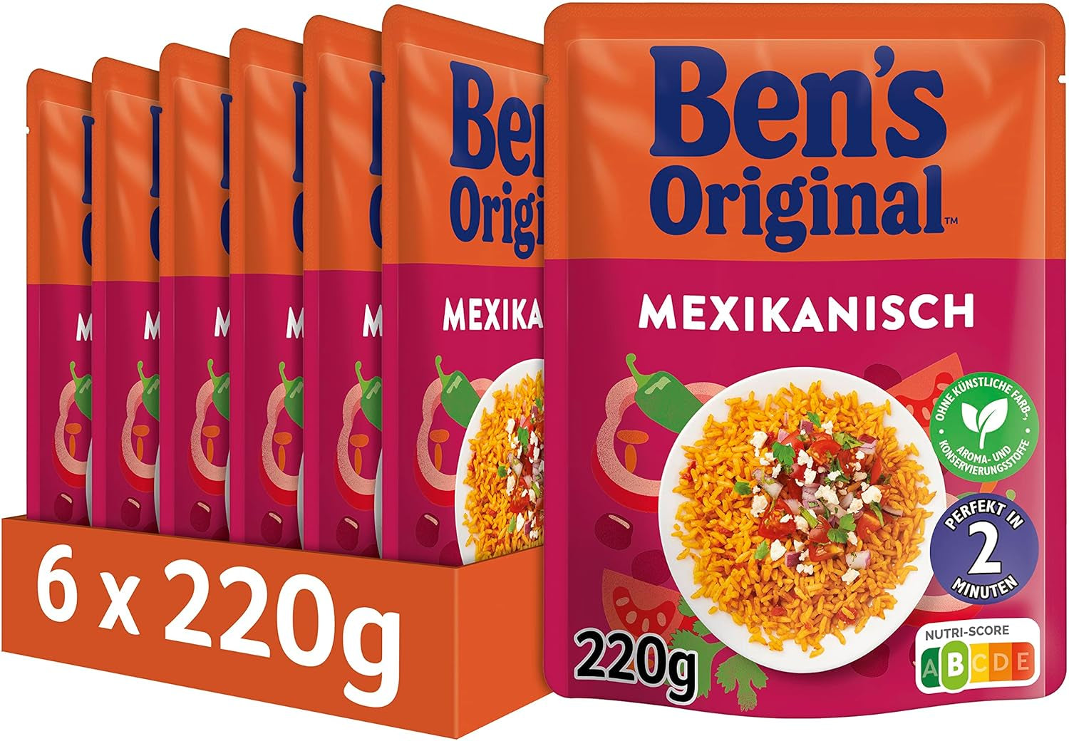 Orez mexican expres BEN'S ORIGINAL™ 6 x 220g