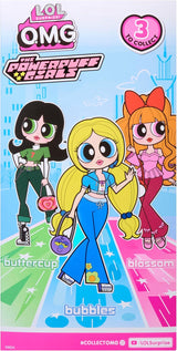 L.O.L. Surprise! OMG The Powerpuff Girls Puppe - Bubbles - Enthält 1 Modepuppe, Inklusive Outfit und Accessoires, 3 zum Sammeln
