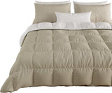 PETTI Artigiani Italiani - Cuvertură de iarnă pentru pat dublu, maxi, monocoloră, față-verso, alb, gri, 100% Made in Italy Plapumi si pilote Naty Shop Maro Dimensiune pat 120-130X200: [Plapuma 220 X 260 Cm]