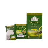 Ahmad Tea - Ceai verde - Pliculețe de ceai ambalate individual, cu aromă sigilată, cu 2 g de ceai per porție - 20 pliculețe de ceai cu bandă (pachet cu 2)
