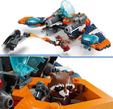 LEGO Marvel Rockets Spaceship Vs. Ronan, set cu navă spațială construibilă, jucărie cu supereroi din Gardienii Galaxiei cu figuri, cadou pentru băieți și fete de la 8 ani 76278 Seturi de constructie Besuche den LEGO-Store