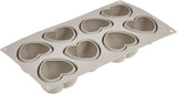 Silikomart, Formă pentru prăjiturele Tartufo de silicon, 8 Monoportii, Ø 62 H 52 mm Bucatarie Naty Shop Mini Inimioare