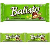Balisto Chocolate Pack Vrac, Yoberry, Batoane de ciocolată cu cereale și iaurt, 8 x 18,5 g, Ciocolată, Batoane Muesli, Pachet Vrac de ciocolată (148 g)