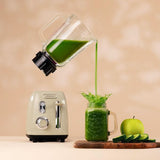 Cecotec Standmixer Retro Power Black Titanium Retrogreen. 1200W Maximale Leistung, 2 Geschwindigkeiten, 4-Klingen-Messer Mit Schwarzer Titanbeschichtung Und 1,5L Krug, Vintage-Design in Grün Bucatarie Naty Shop