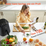 COSORI Airfryer, 7-In-1 Hot Air Fryer 4.7 L, Max 230 ℃ & 55DB zgomot, 100+ rețete Electrocasnice Naty Shop