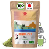ORIGEENS Ceai japonez organic Matcha Usagi (Latte Intensiv) - Single Origin Shizuoka - Pudră Matcha organică - Pungă de 80 g