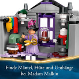 LEGO Harry Potter Ollivanders & Madam Malkin's Suits, Lands Of Diagon Alley, Playset pentru copii, Wizarding Toys, Fantasy Cadouri pentru fete, băieți și fani de la 8 ani 76439 Seturi de constructie Besuche den LEGO-Store