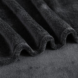 Good Nite Cosy Pătură Pătură pufoasă Pătură de pat Pătură de canapea XL Pătură de locuit Pătură din fleece 150X200Cm Negru Soft Warm Pături Pătură pufoasă Paturi si Cuverturi Good Nite