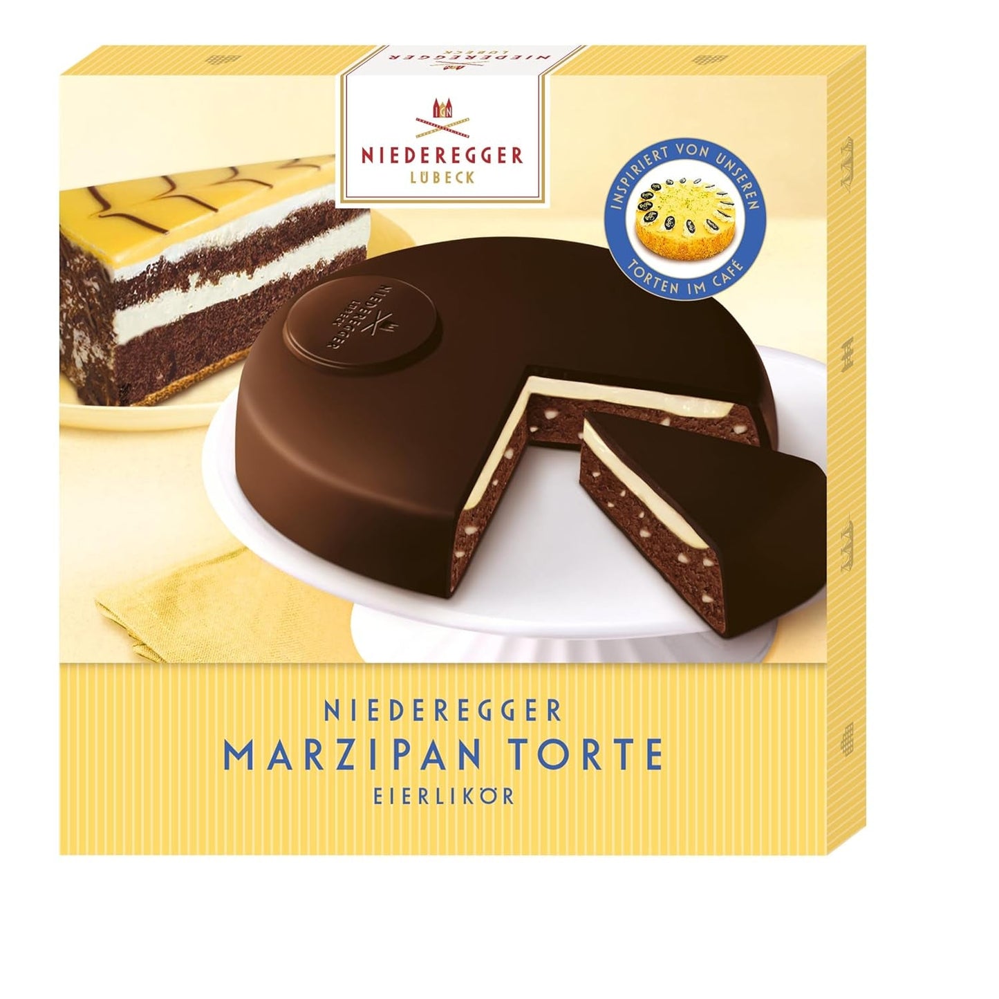 Prăjitură cu marțipan Niederegger »Eggnog« 185g