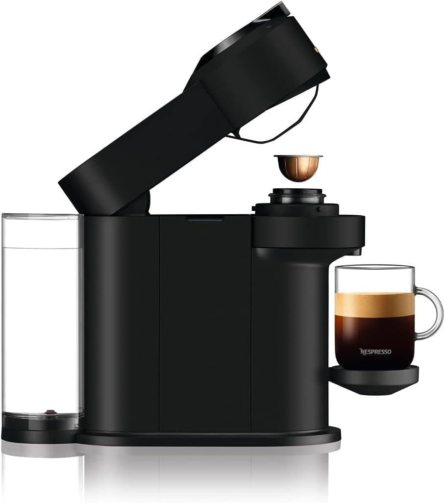 Aparat de cafea Nespresso De'Longhi Vertuo Next, ENV120.BM, negru mat