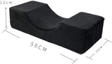 Whiteswan extensie gene, ergonomic, curbat, suport din spumă de memorie, cameră de zi, pernă, gât, gene, frumusețe, pernă de machiaj, pernă de dormit, suport pentru gât Perne ortopedice cervicale Naty Shop