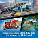Autobuz cu două etaje LEGO City, autobuz de jucărie cu două etaje, set de vehicule pentru fete și băieți de la 7 ani, conține 5 figurine, inclusiv un bebeluș într-un cărucior 60407 Seturi de constructie Besuche den LEGO-Store
