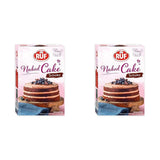 RUF New York Cheesecake Strawberry No Bake, Cheesecake american original cu sos de căpșuni, 360 grame Bucatarie Naty Shop 2 x 300 grame Naked Cake