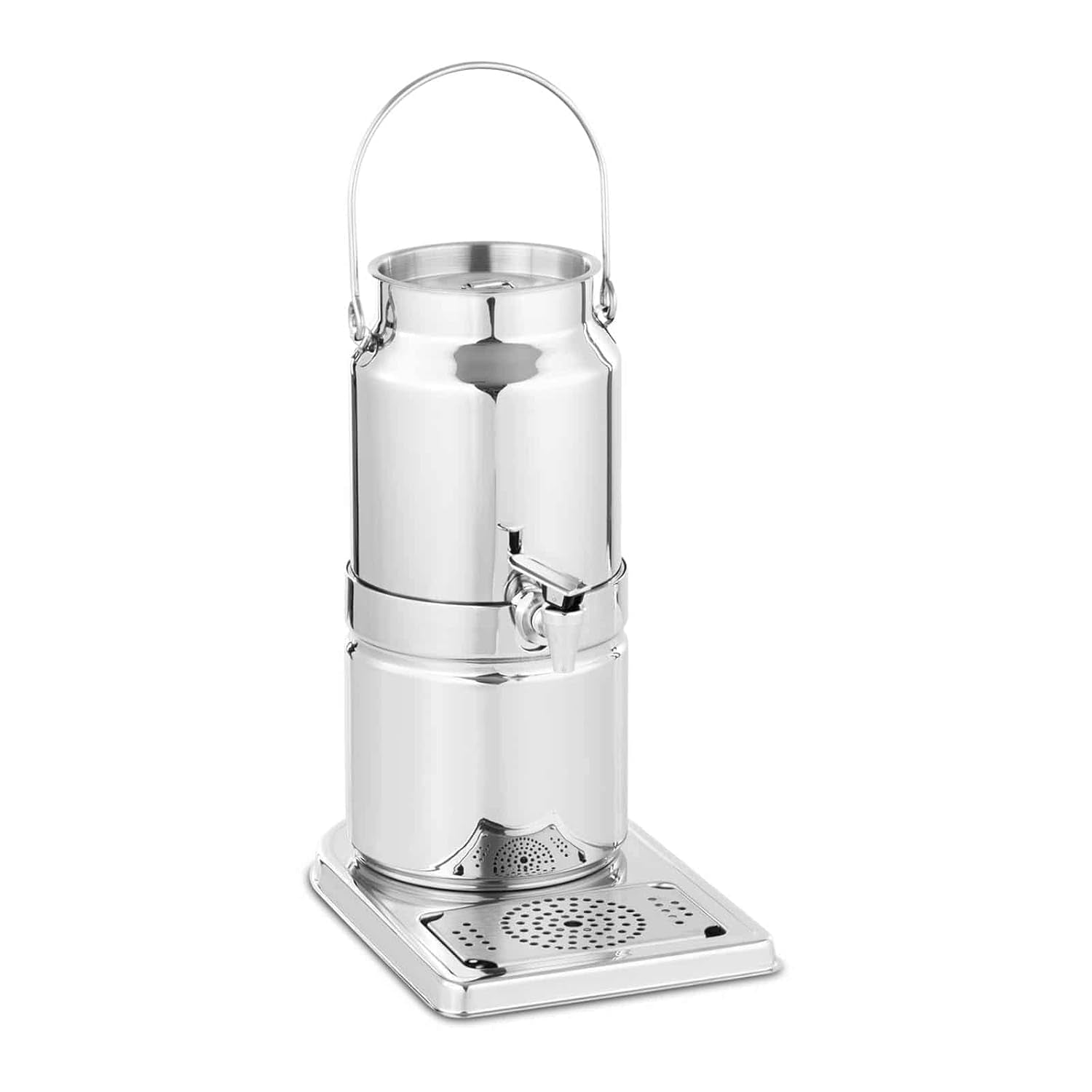 APS 10830 Cană de lapte -TOP FRESH-, 21 x 32 cm, Î: 39 cm, Oțel inoxidabil 18/8, 1 plic de răcire la bază